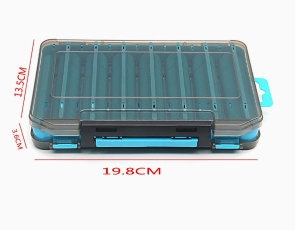 Caja de Pesca Doble Cara Duradera