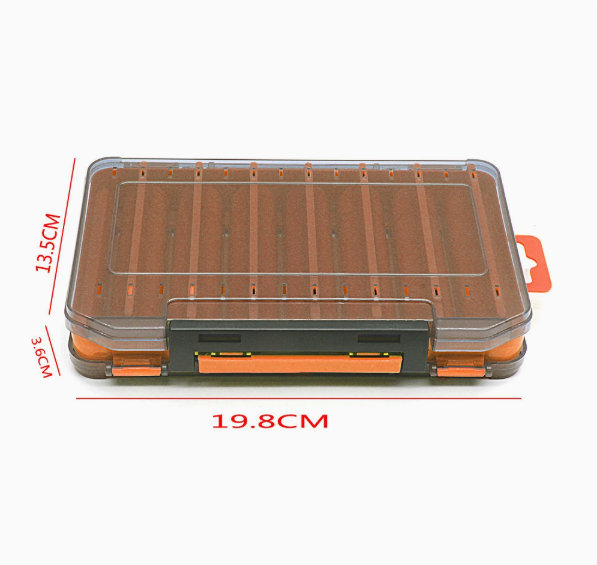 Caja de Pesca Doble Cara Duradera