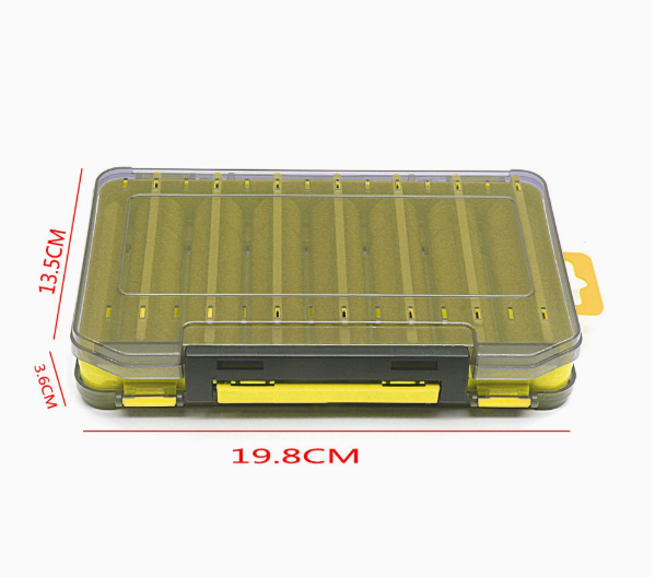 Caja de Pesca Doble Cara Duradera