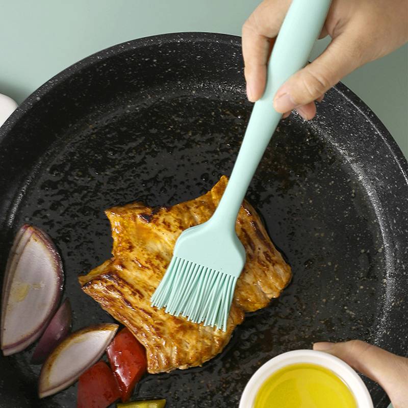 Cepillo de Cocina de Silicona Grado Alimenticio