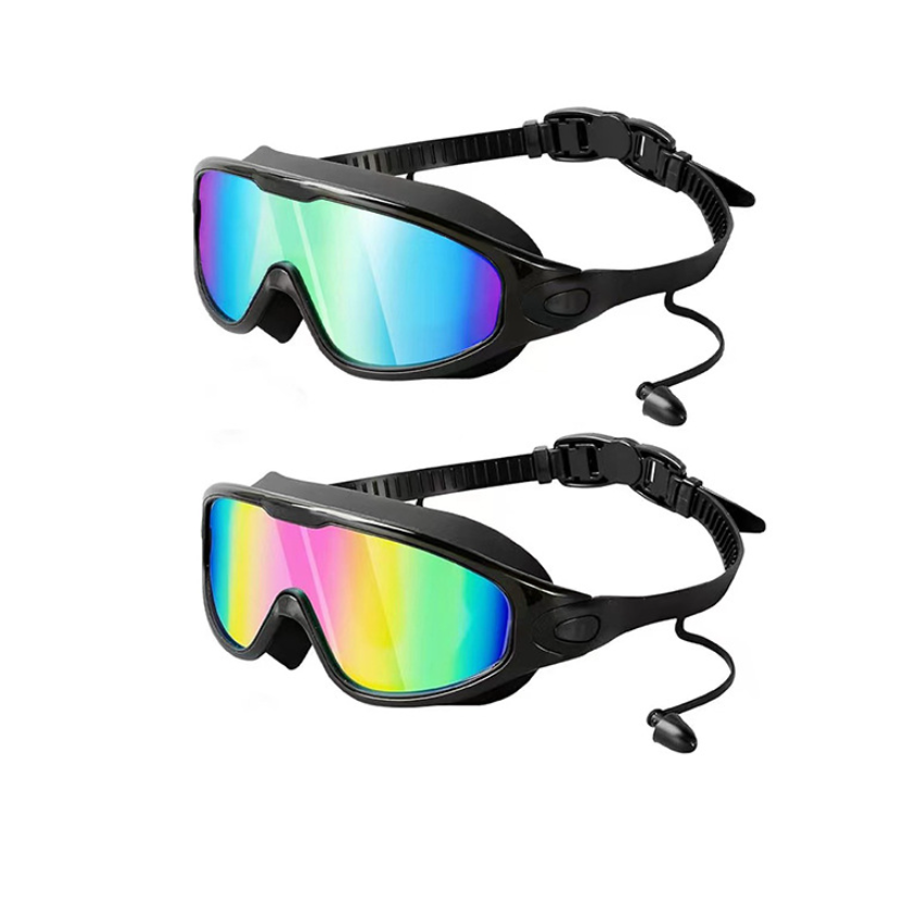 Gafas de Natación Grandes Antiniebla e Impermeables