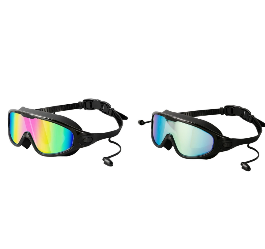 Gafas de Natación Grandes Antiniebla e Impermeables